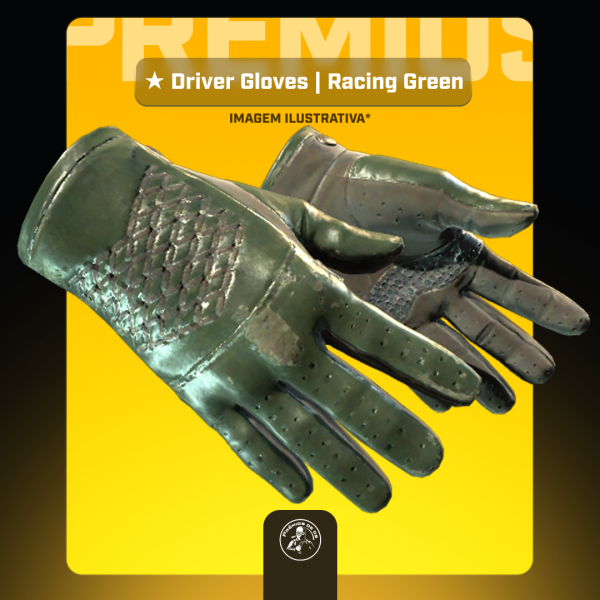  — 1408 ★ Driver Gloves | Racing Green (Field-Tested)